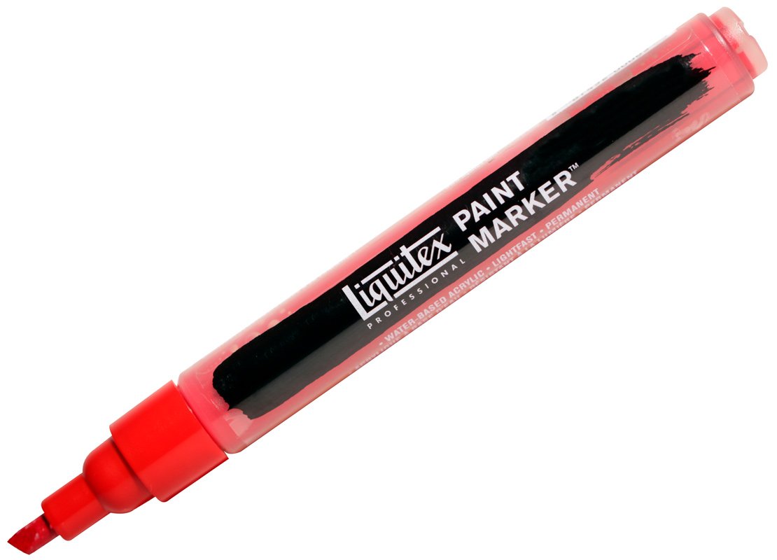 Liquitex paint marker i Cadmium red deep hue marker