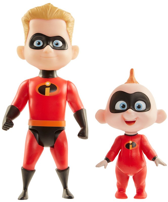 De Utrolige 2 Figur Pakke Med Jack Jack Dash Billigleg