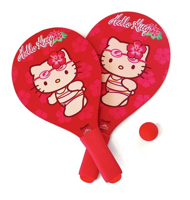  Hello  Kitty  strandtennis som leveres med Hello  Kitty  