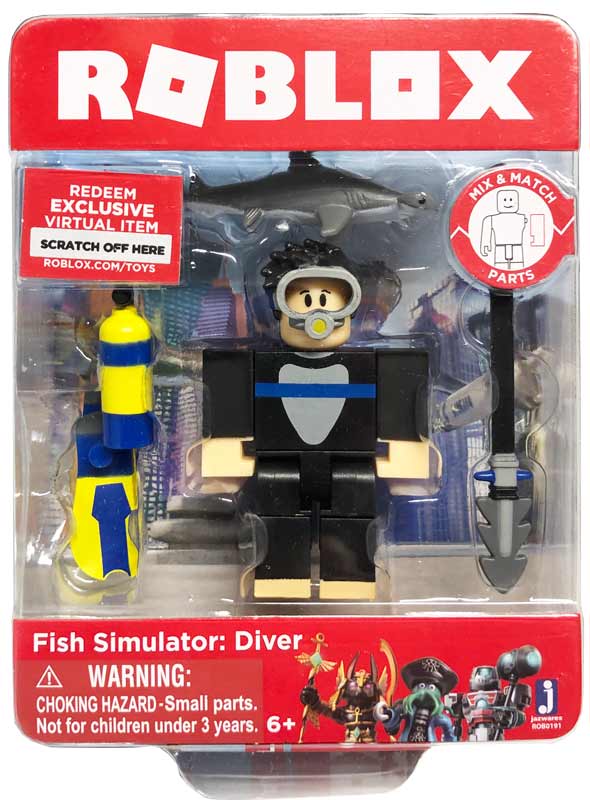 Roblox Fish Simulator Diver - roblox figure fish simulator diver