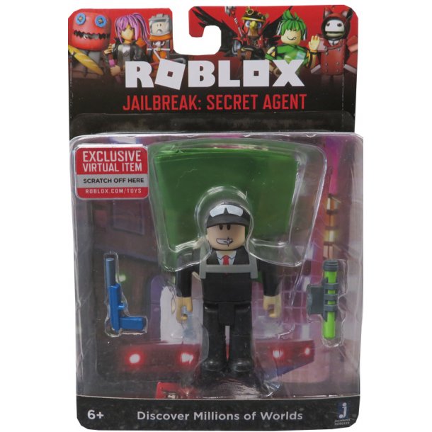 Roblox Figur Secret Agent Roblox Billigleg - roblox jailbreak secret agent toy