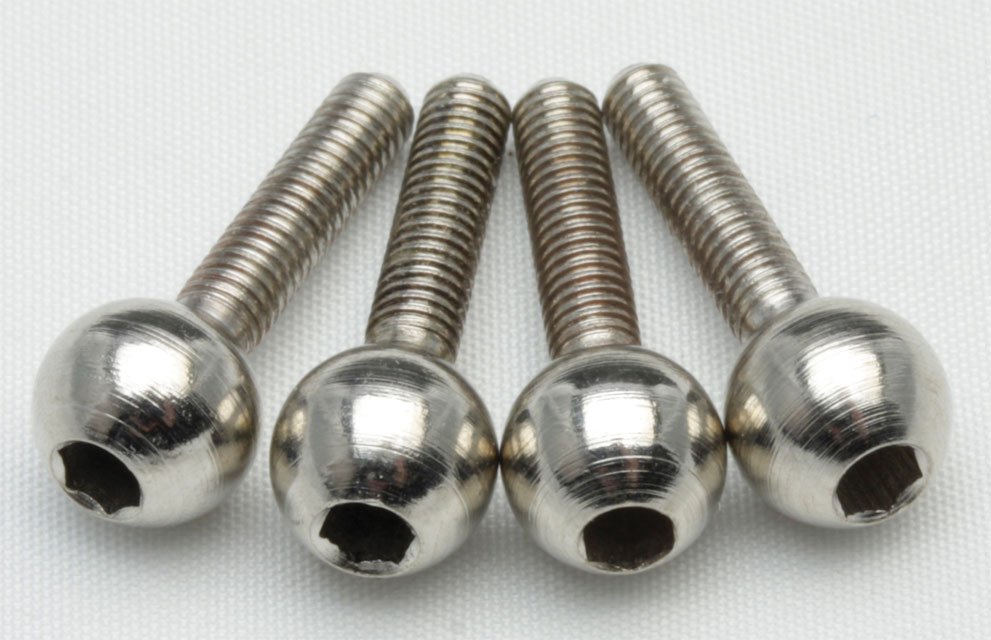 M3 ball head screws til maXam 116 lavet i metal til RC biler